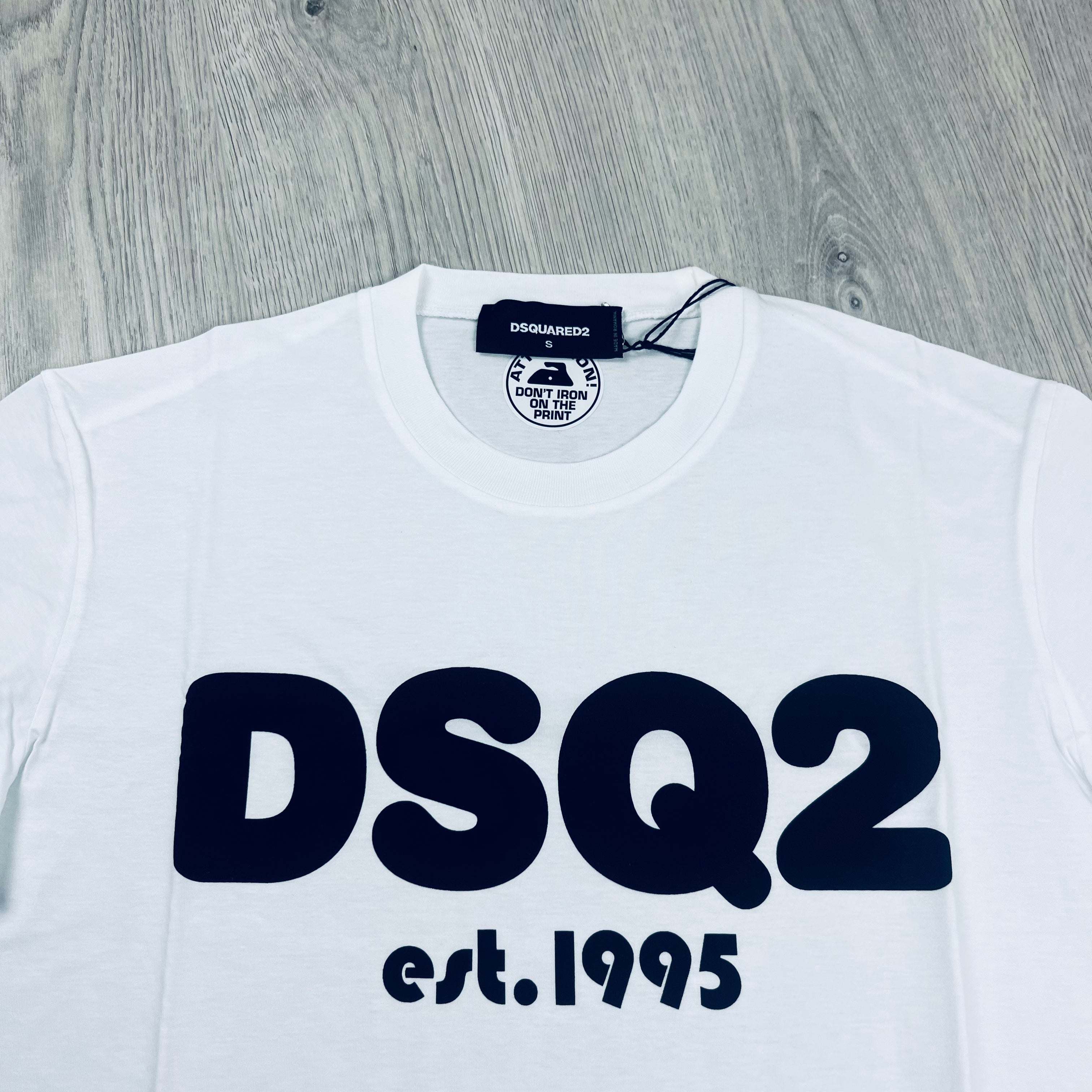 DSQUARED2 Printed T-Shirt - White