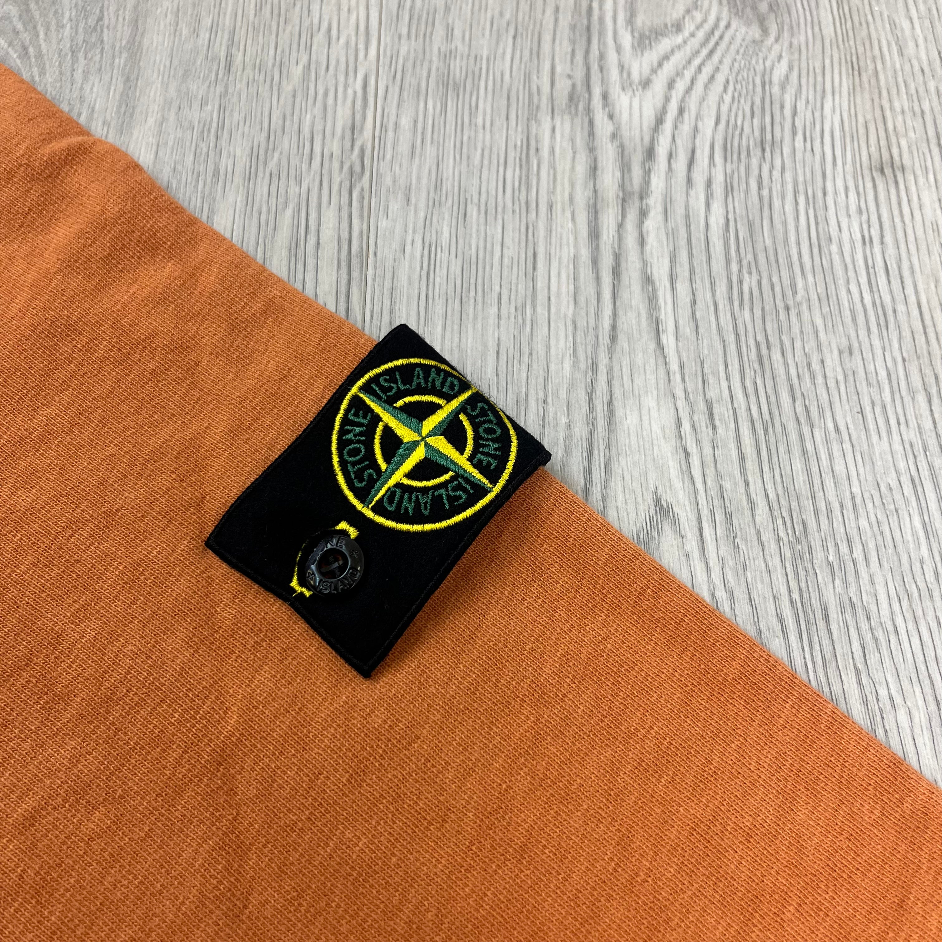 Stone Island Dyed Sweatshirt - Sienna