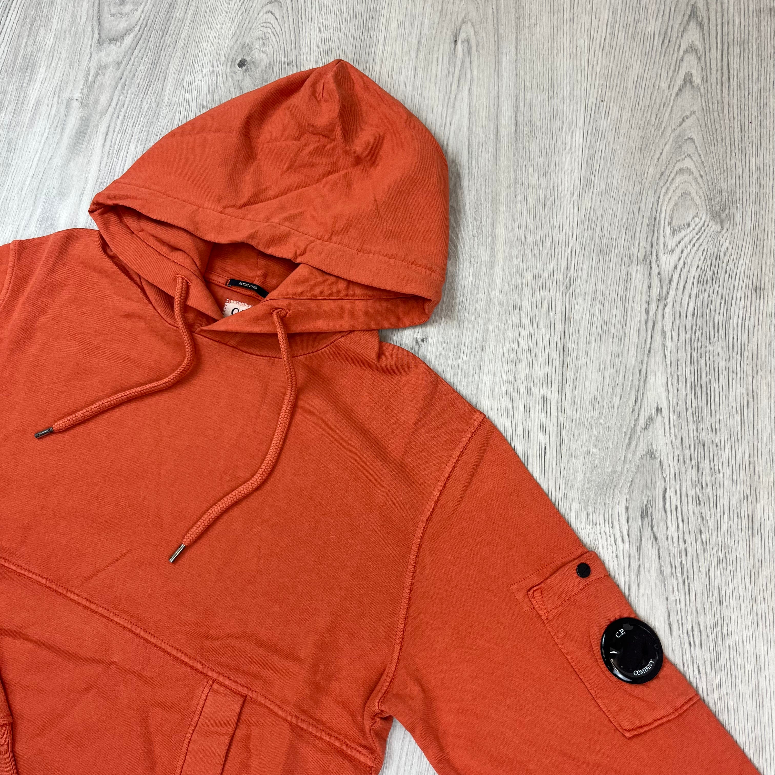 CP Company Dyed Hoodie - Pumpkin