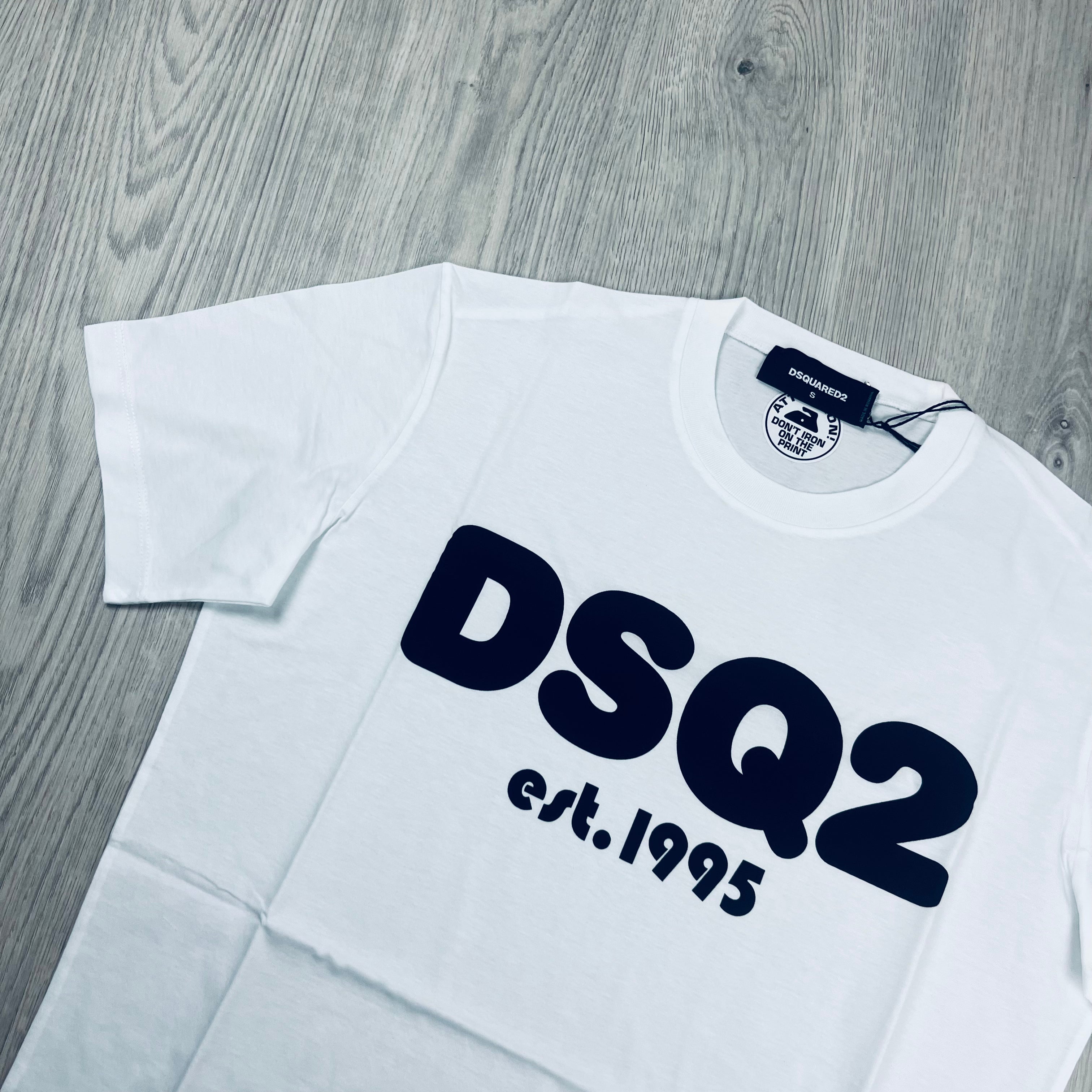 DSQUARED2 Printed T-Shirt - White