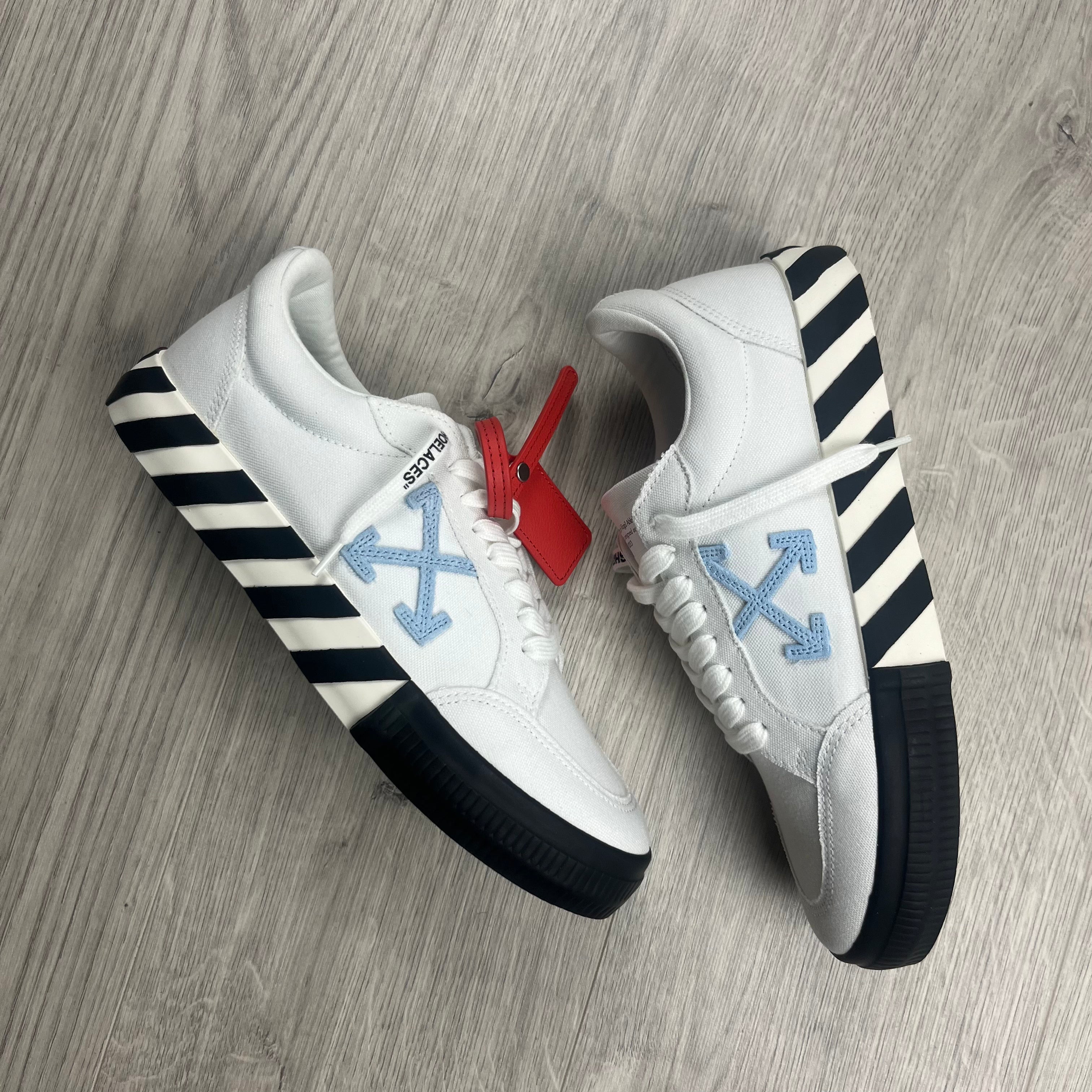 Off-White Canvas Sneakers - White