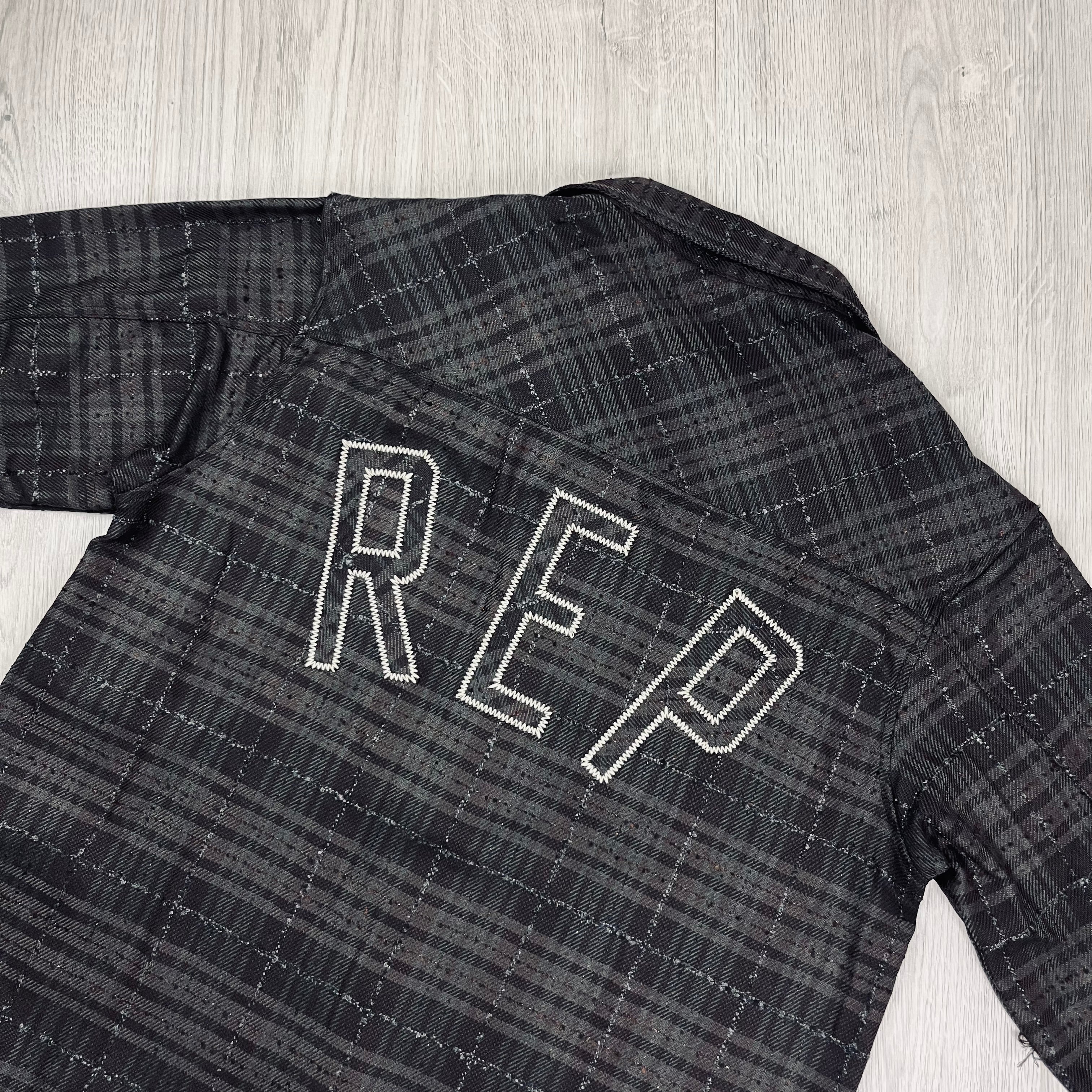 Represent Flannel Shirt in Coffee. On sale at Open Attire.