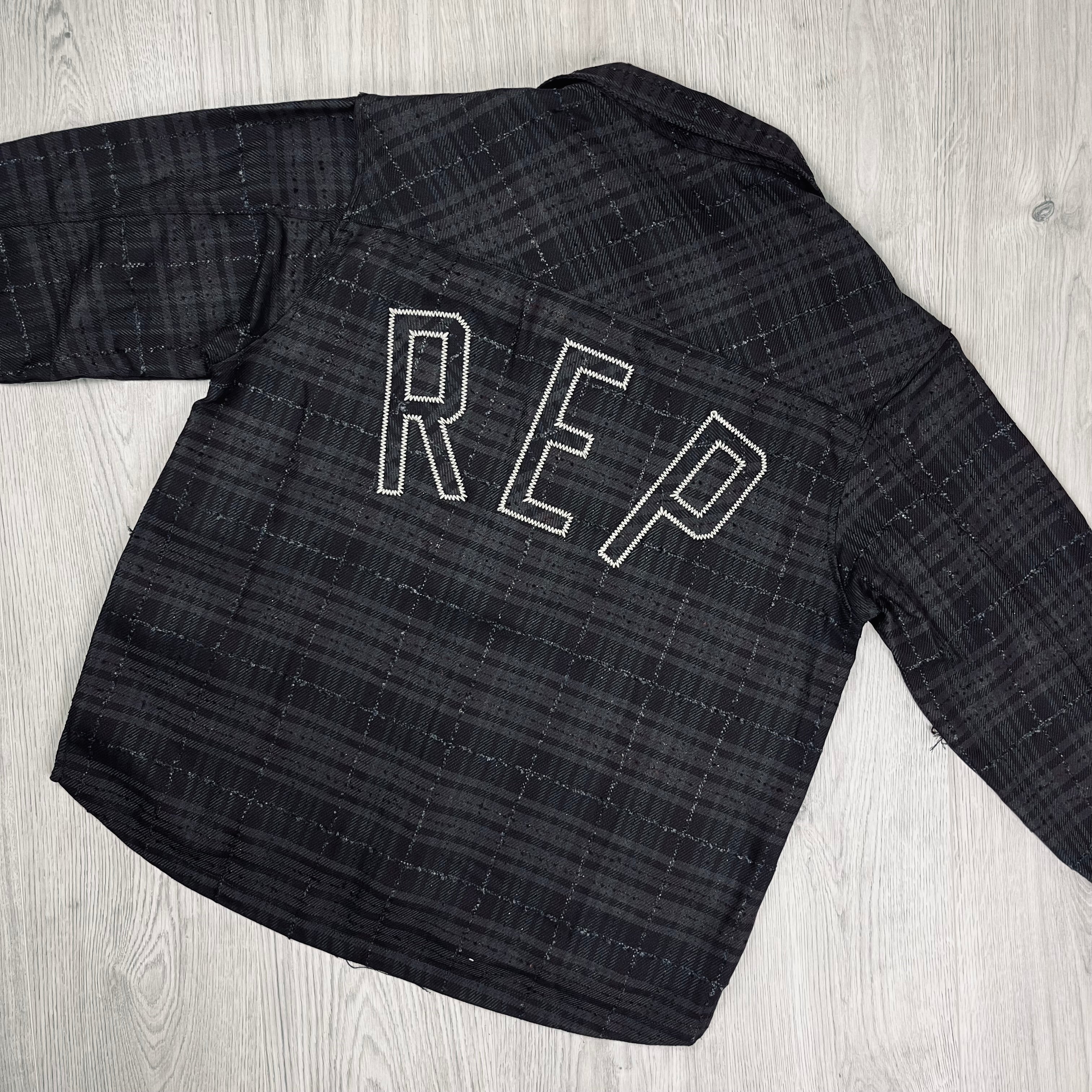 Represent Flannel Shirt in Coffee. On sale at Open Attire.