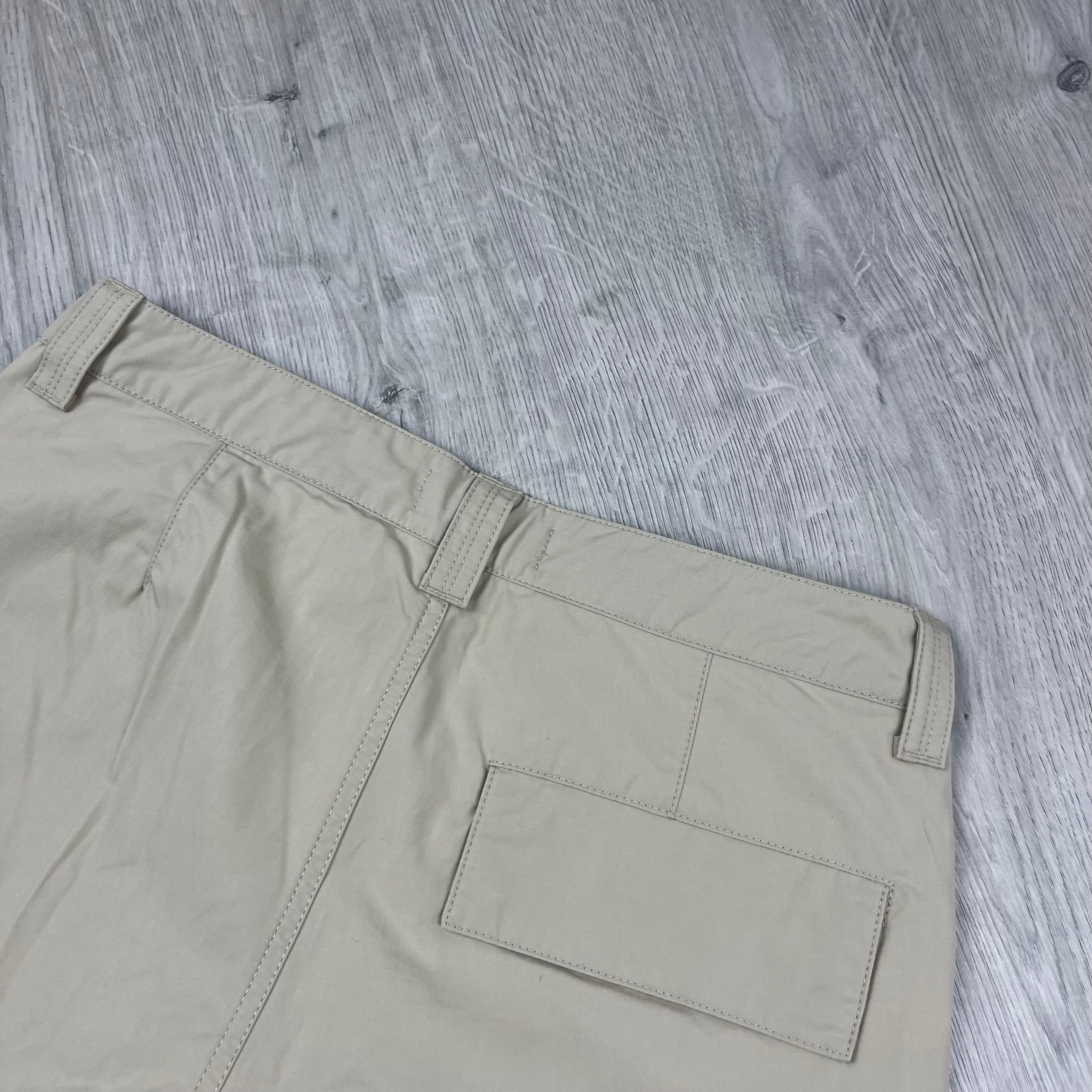 Stone Island Ghost Cargo Trousers in Beige. On sale at Open Attire.