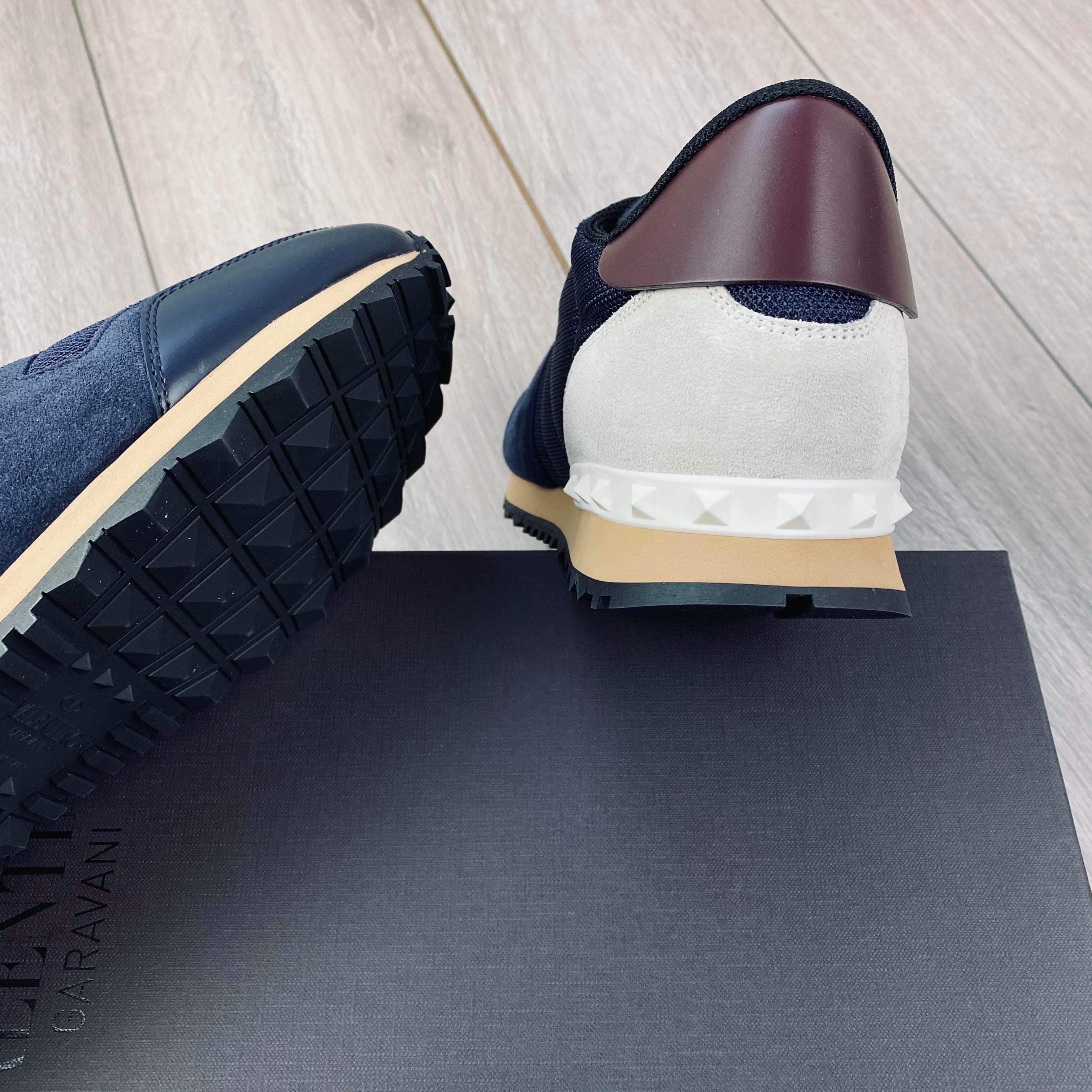 Valentino Rockrunner Sneakers - Navy