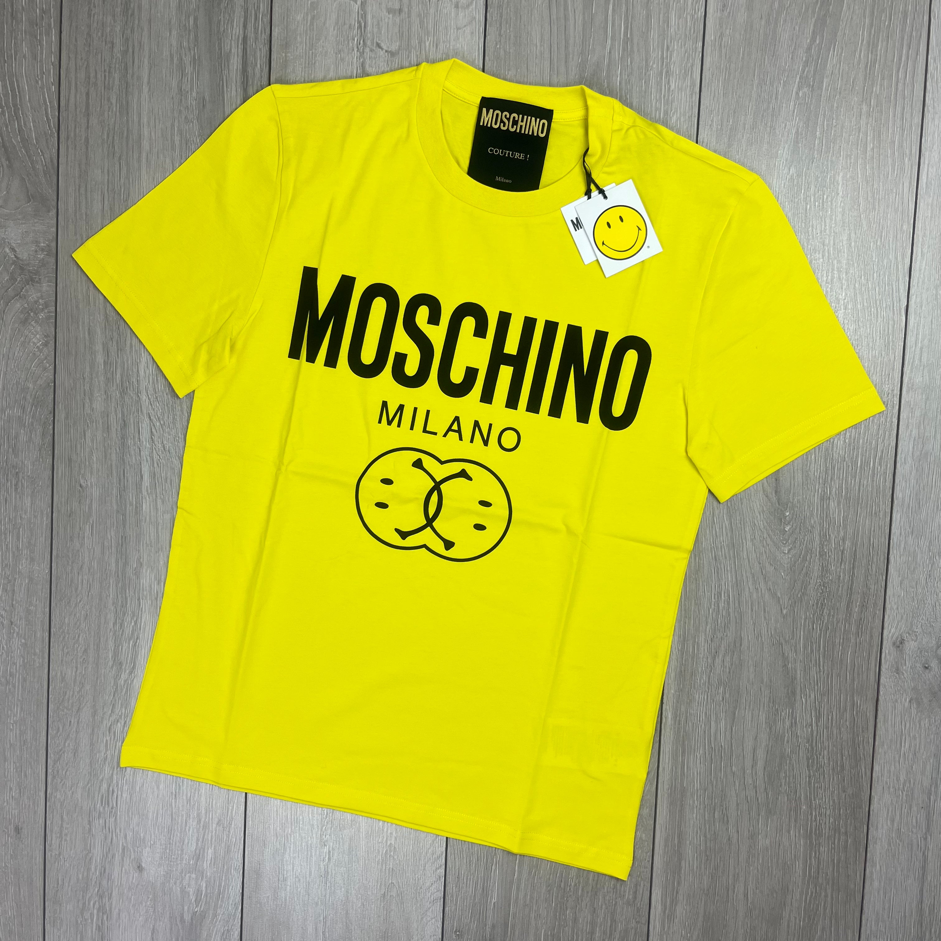 Moschino Smiley T-Shirt - Yellow