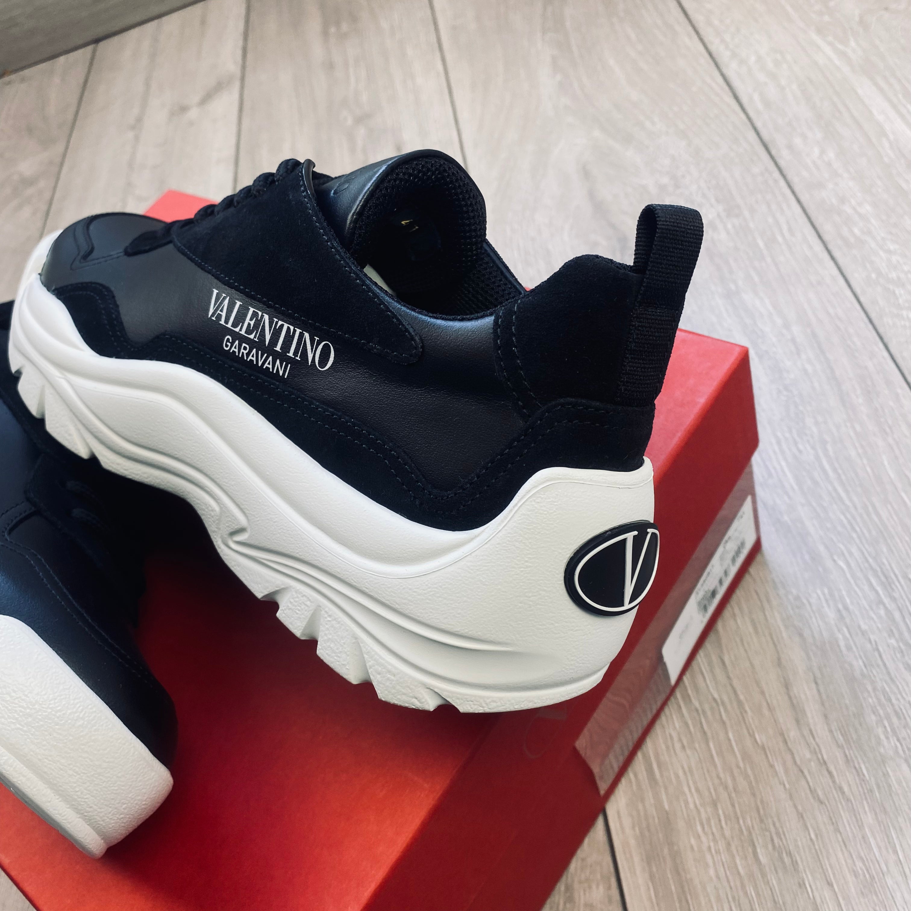 Valentino Gumboy Sneakers - Black