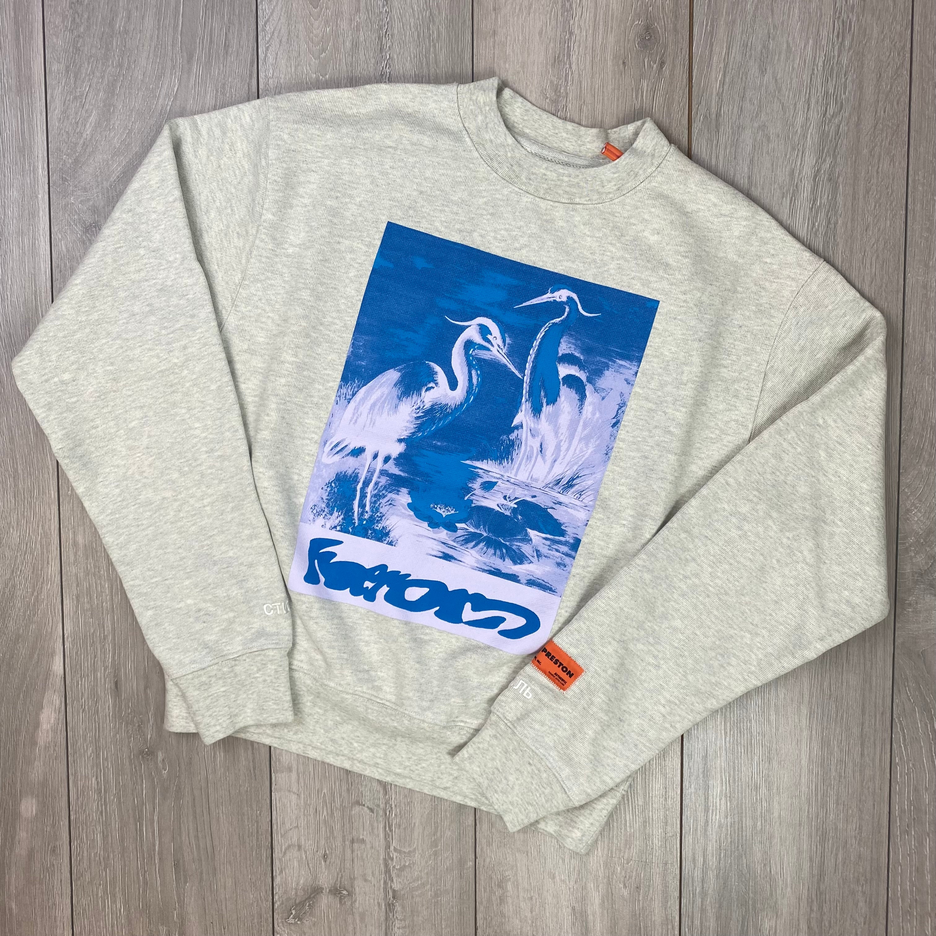 Heron Preston Graphic Sweatshirt - Grey