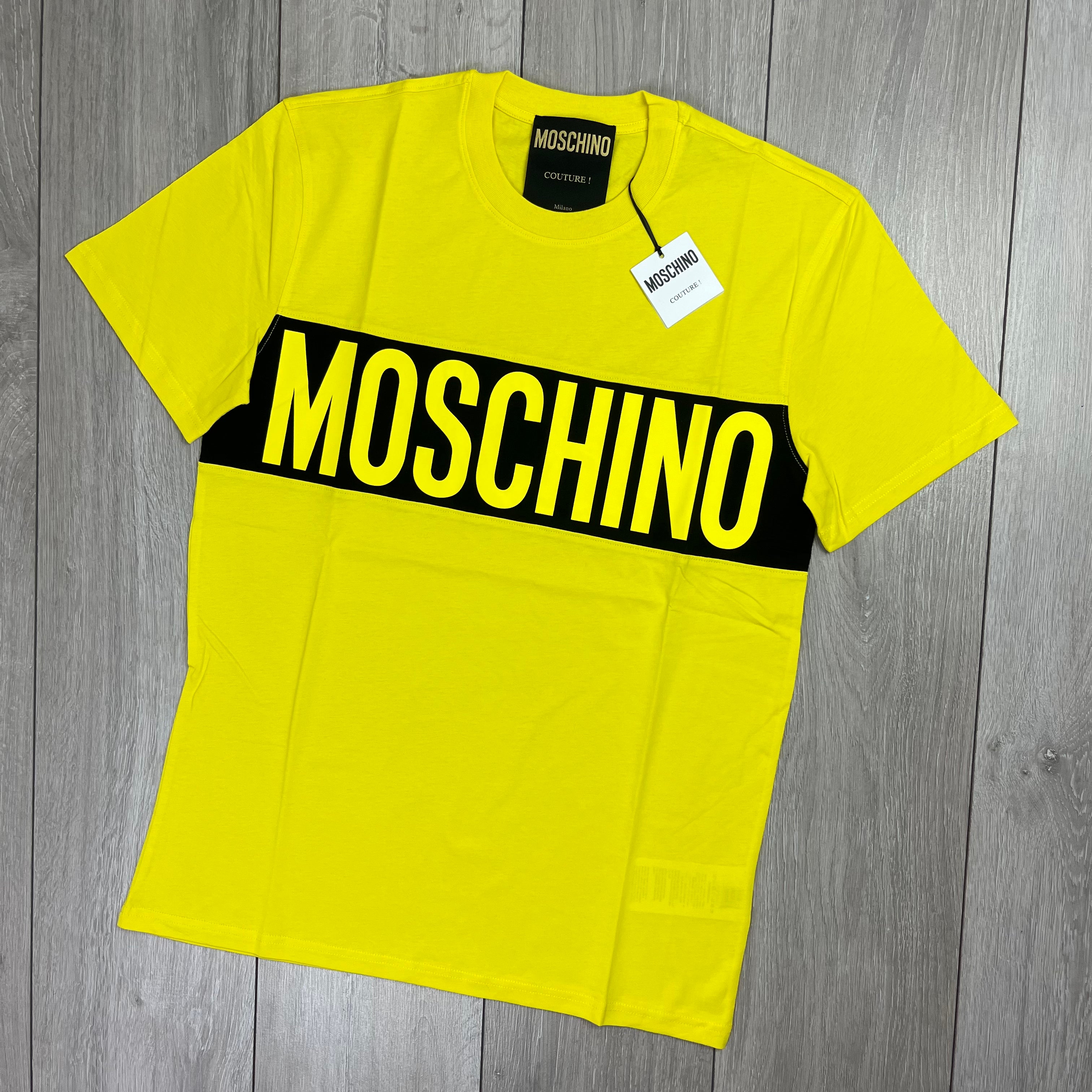 Moschino Printed T-Shirt - Yellow