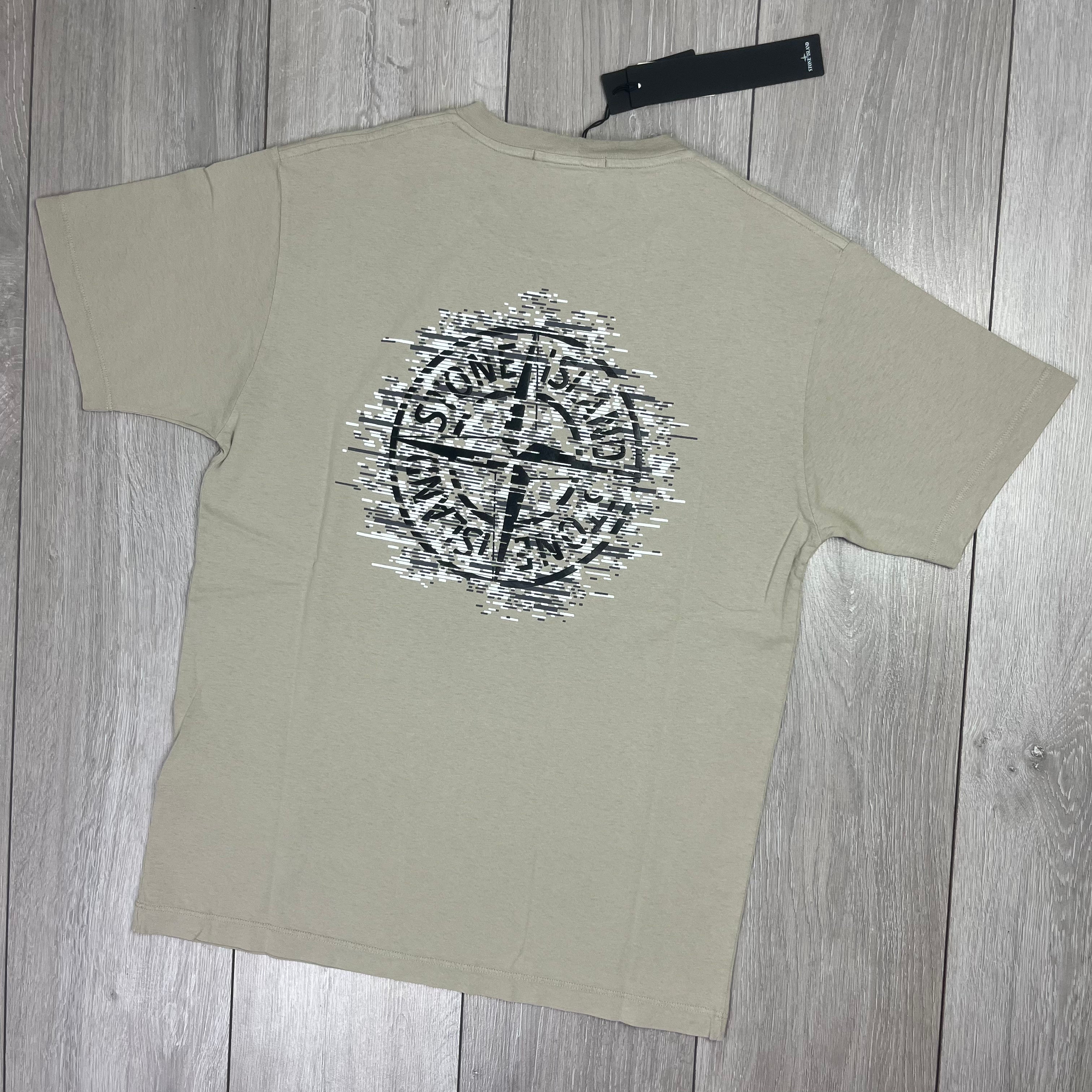 Stone Island Printed T-Shirt - Dove Grey