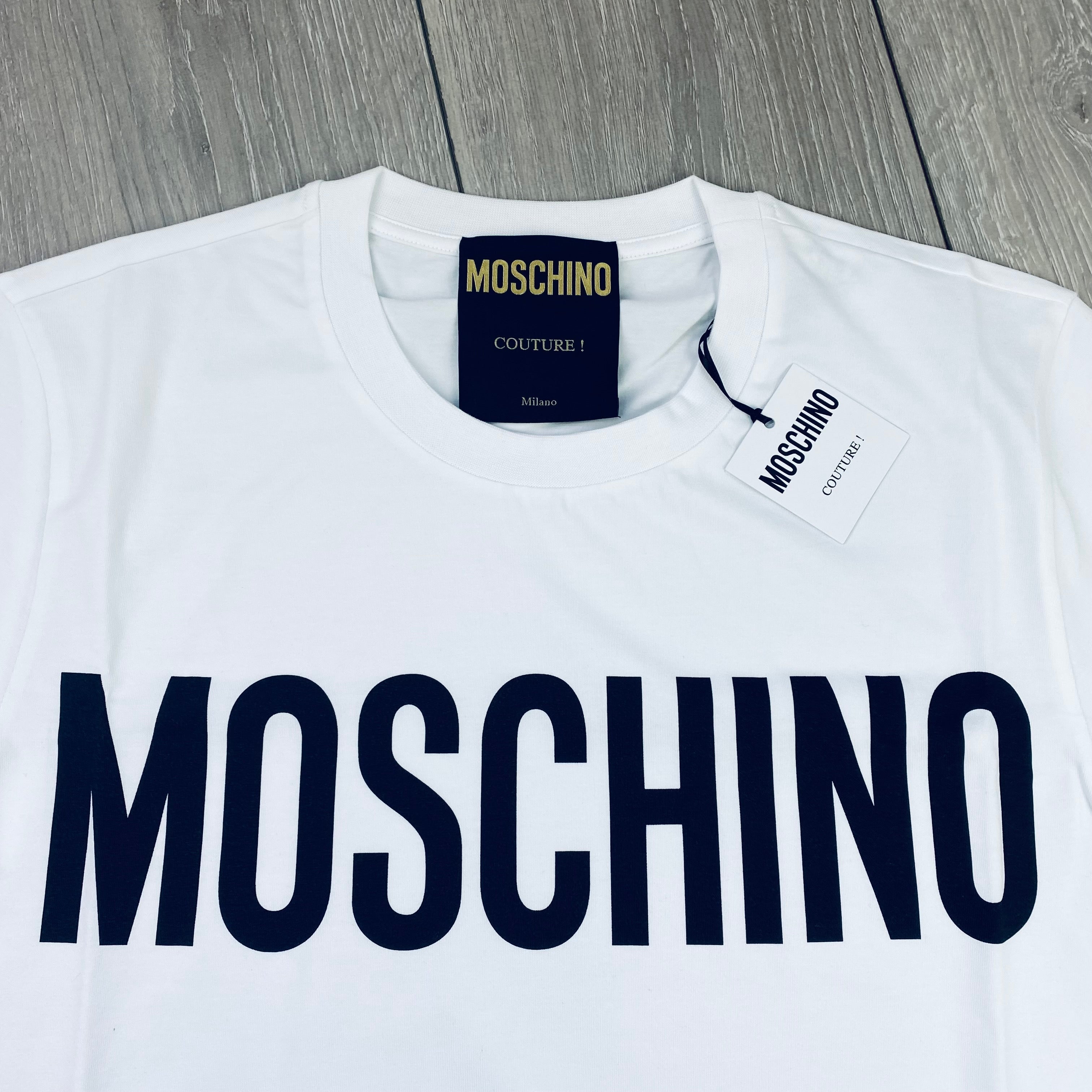 Moschino Printed T-Shirt - White