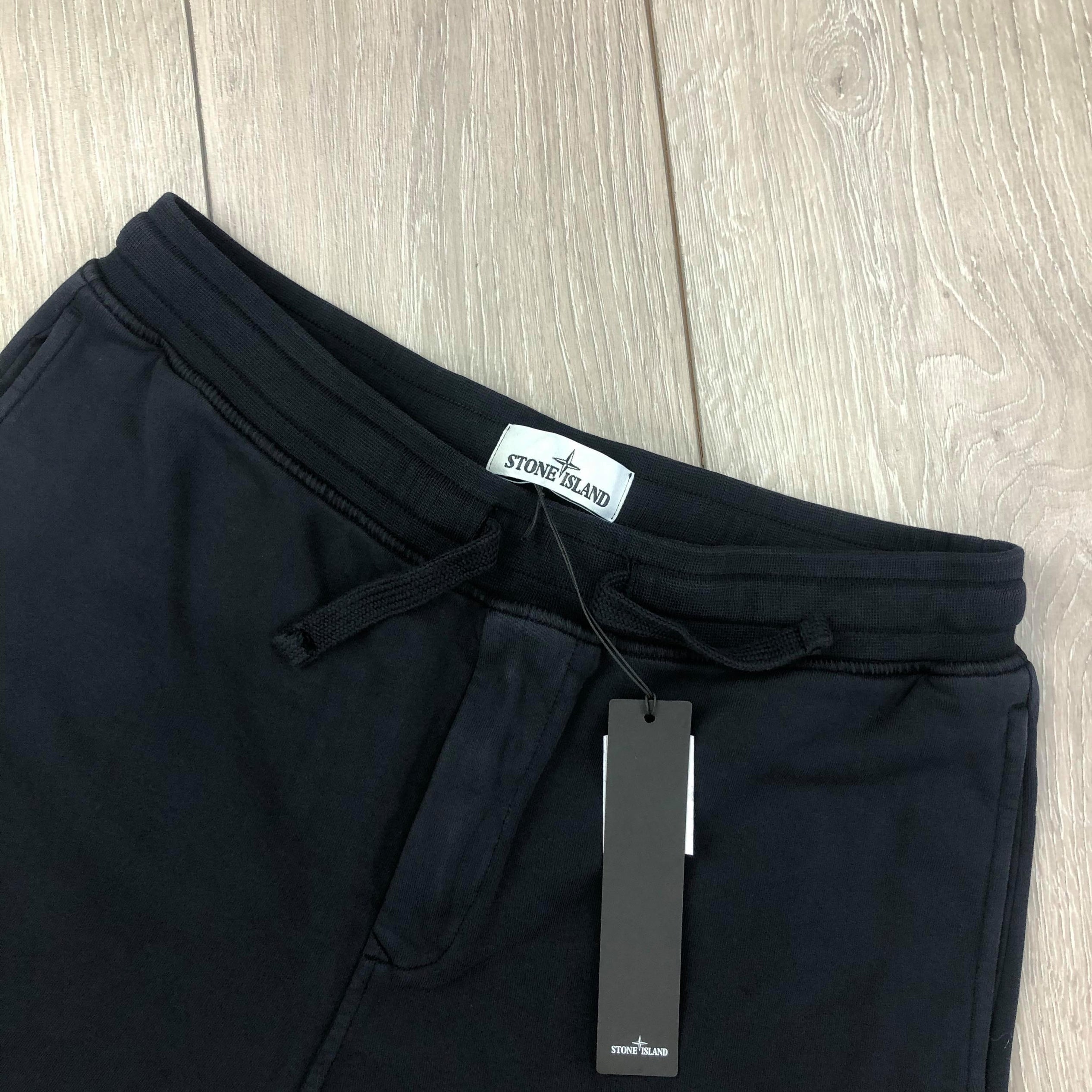 Stone Island Jersey Shorts - Navy