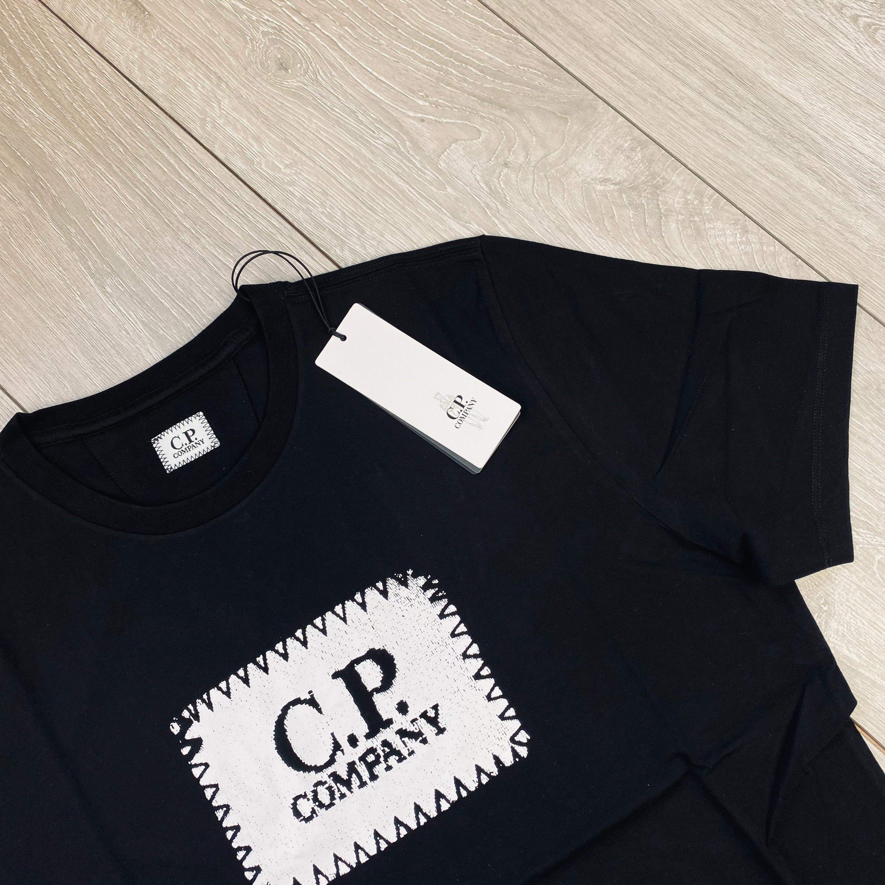 CP Company Stamp T-Shirt - Black