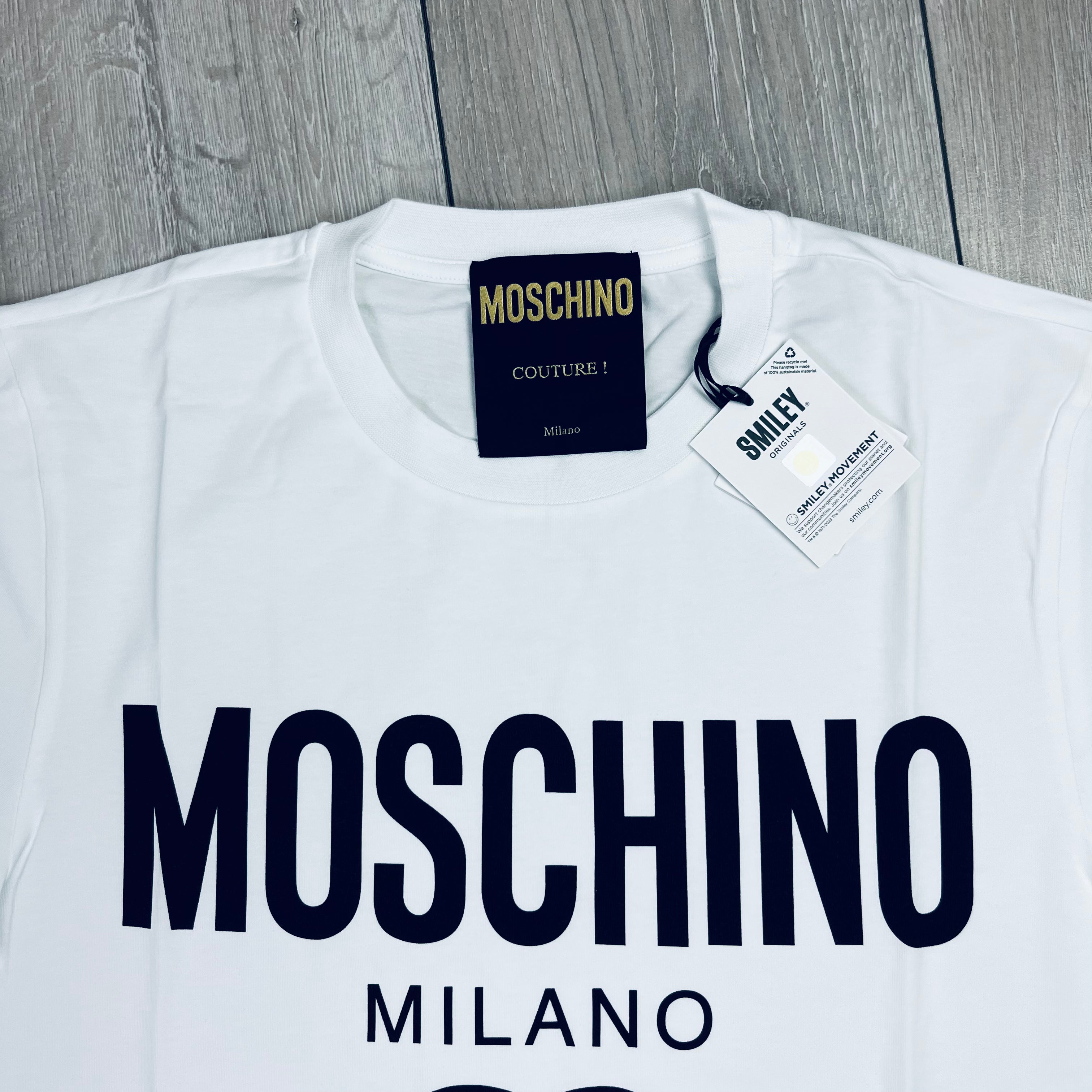 Moschino Smiley T-Shirt - White