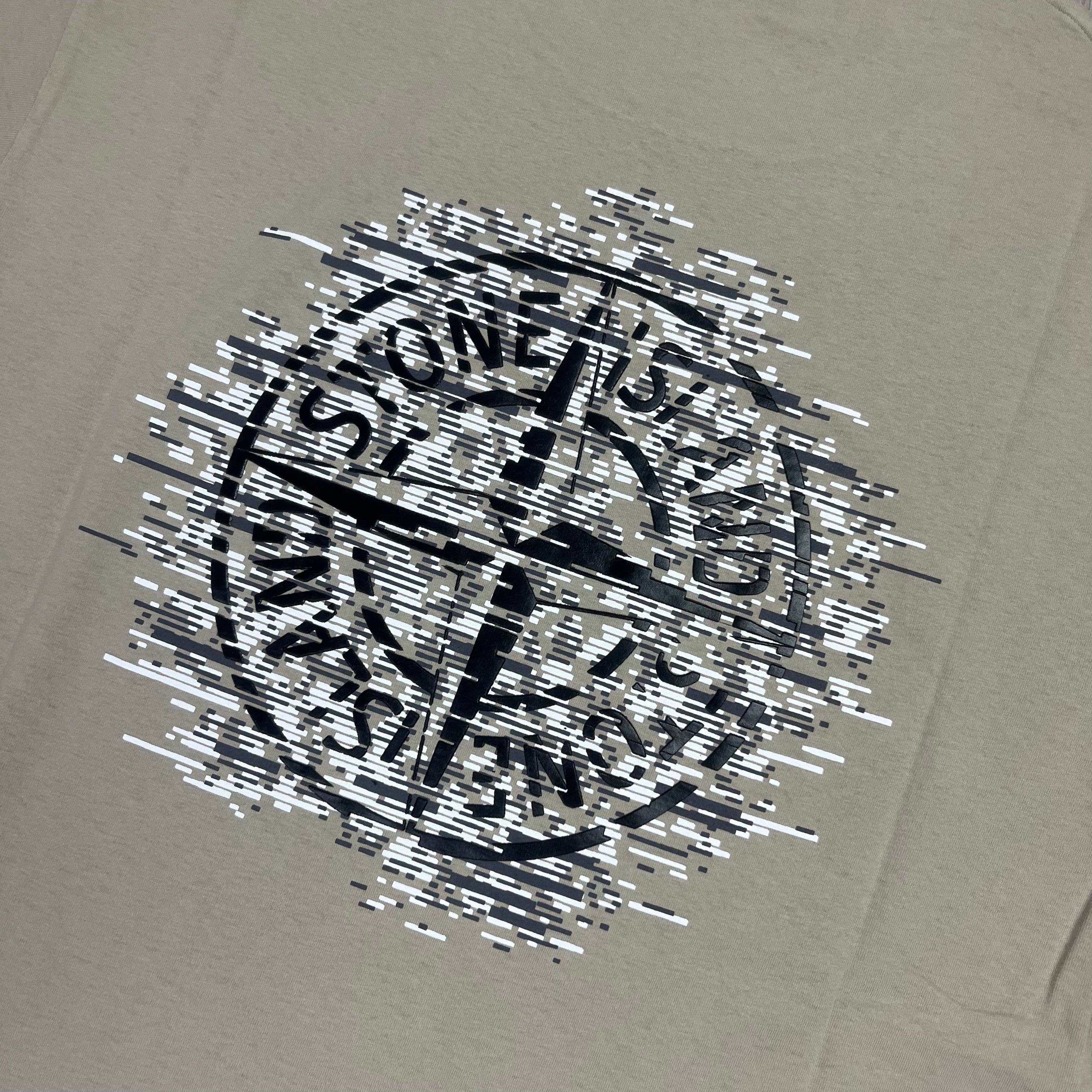 Stone Island Printed T-Shirt - Dove Grey