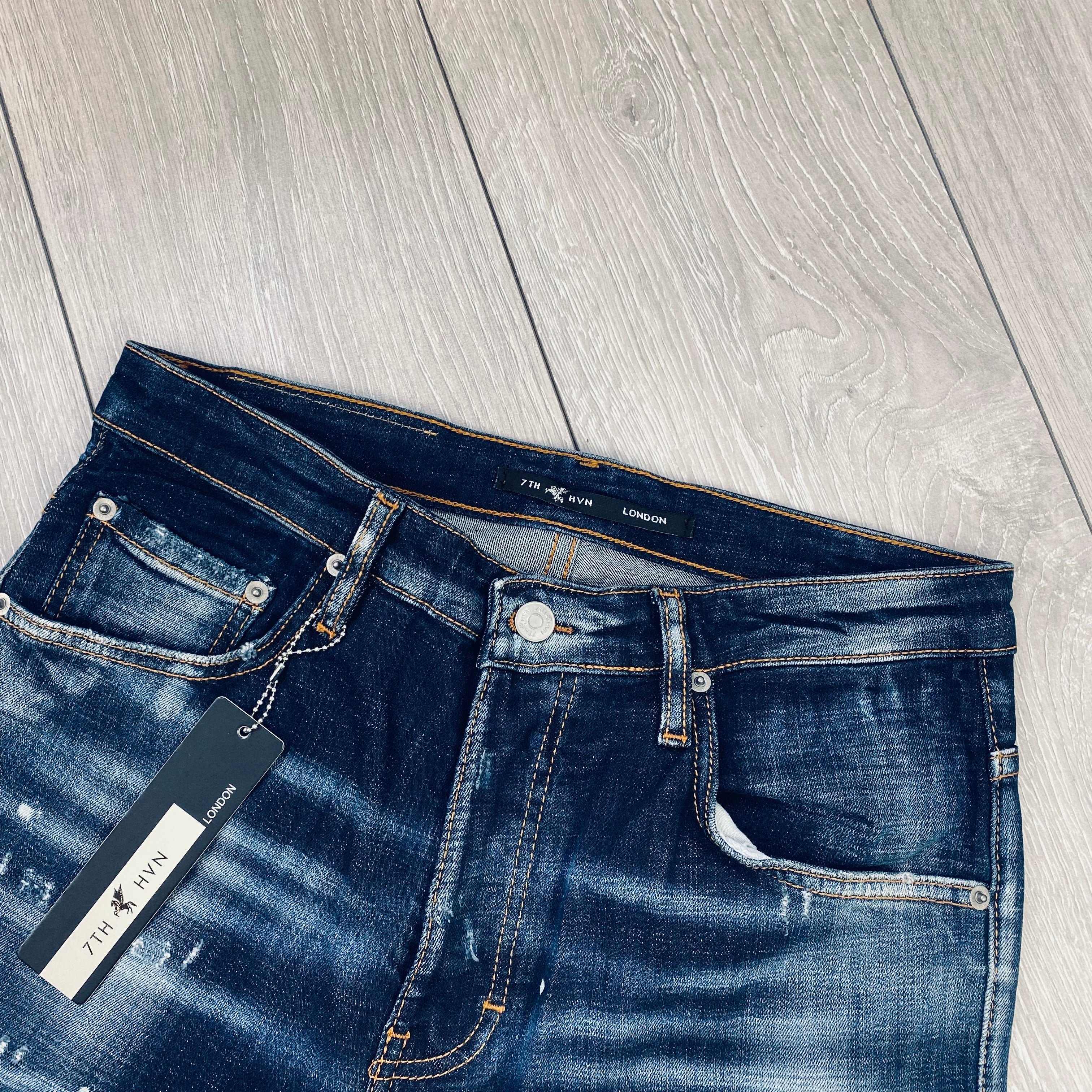 7TH HVN Slim Jeans - Blue