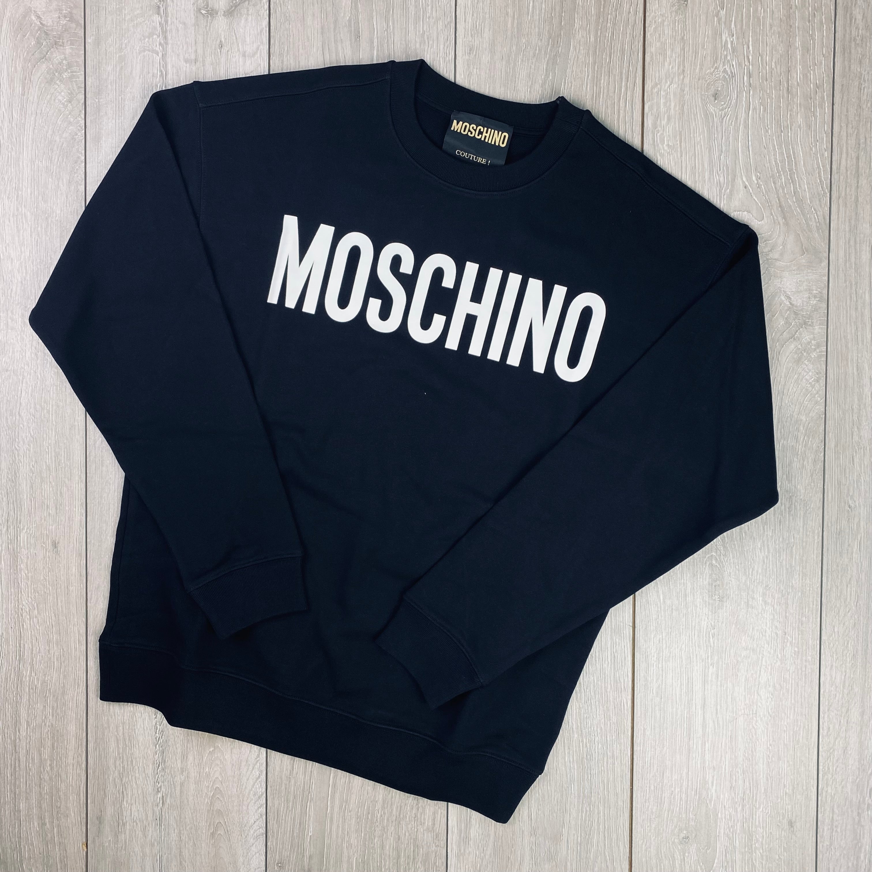 Moschino Printed Sweatshirt - Black