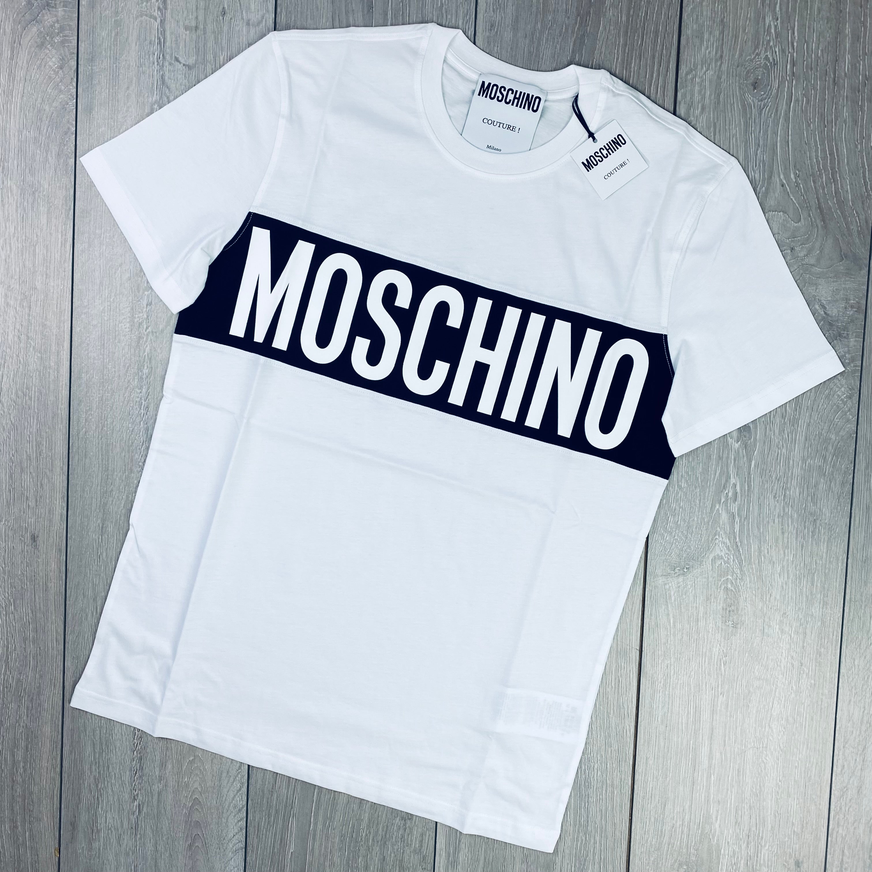 Moschino Printed T-Shirt - White