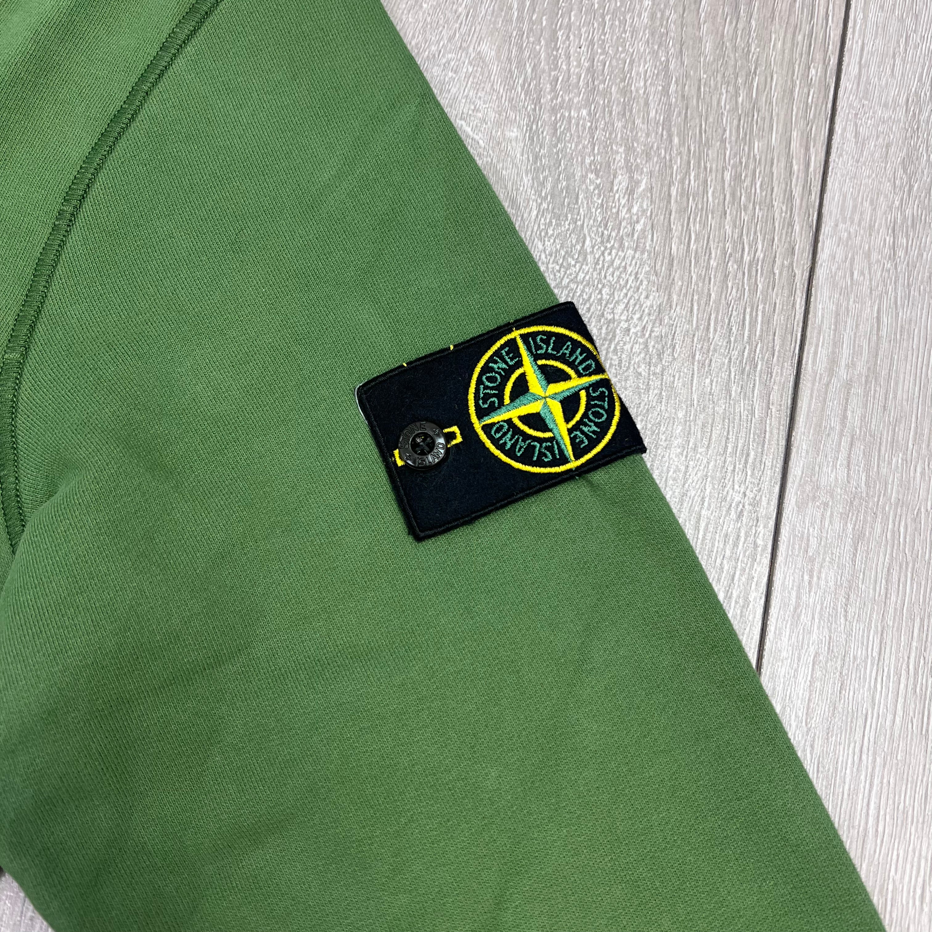 Stone Island Dyed Sweatshirt - Olive