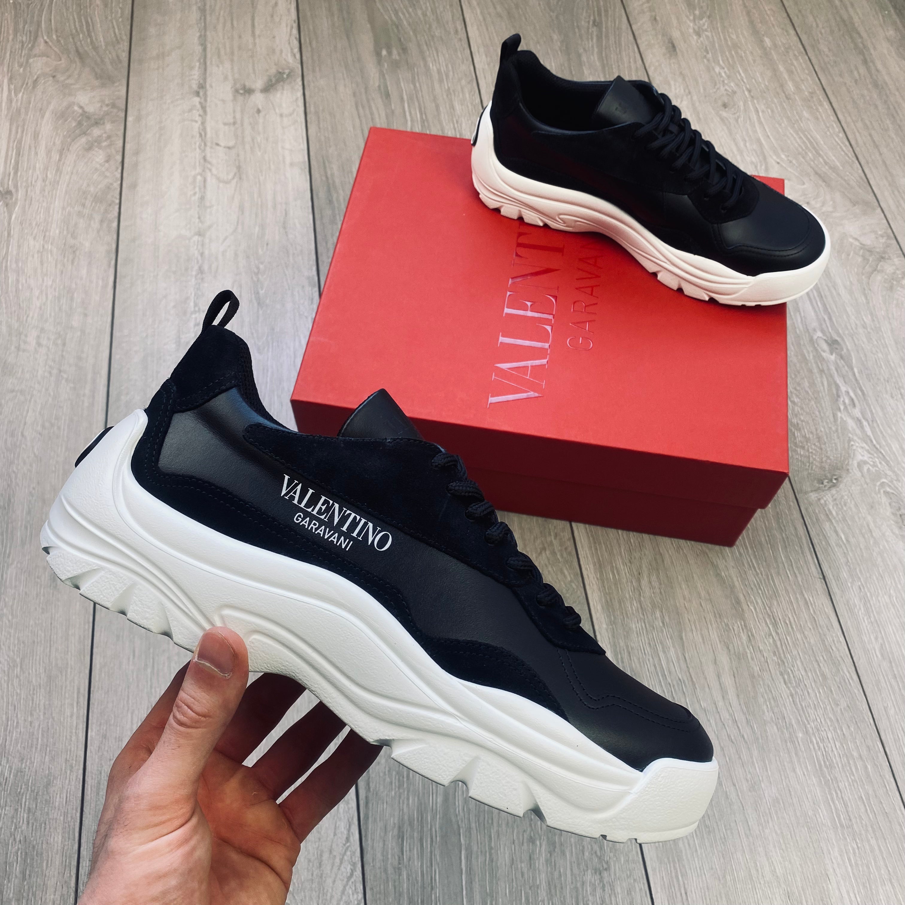 Valentino Gumboy Sneakers - Black