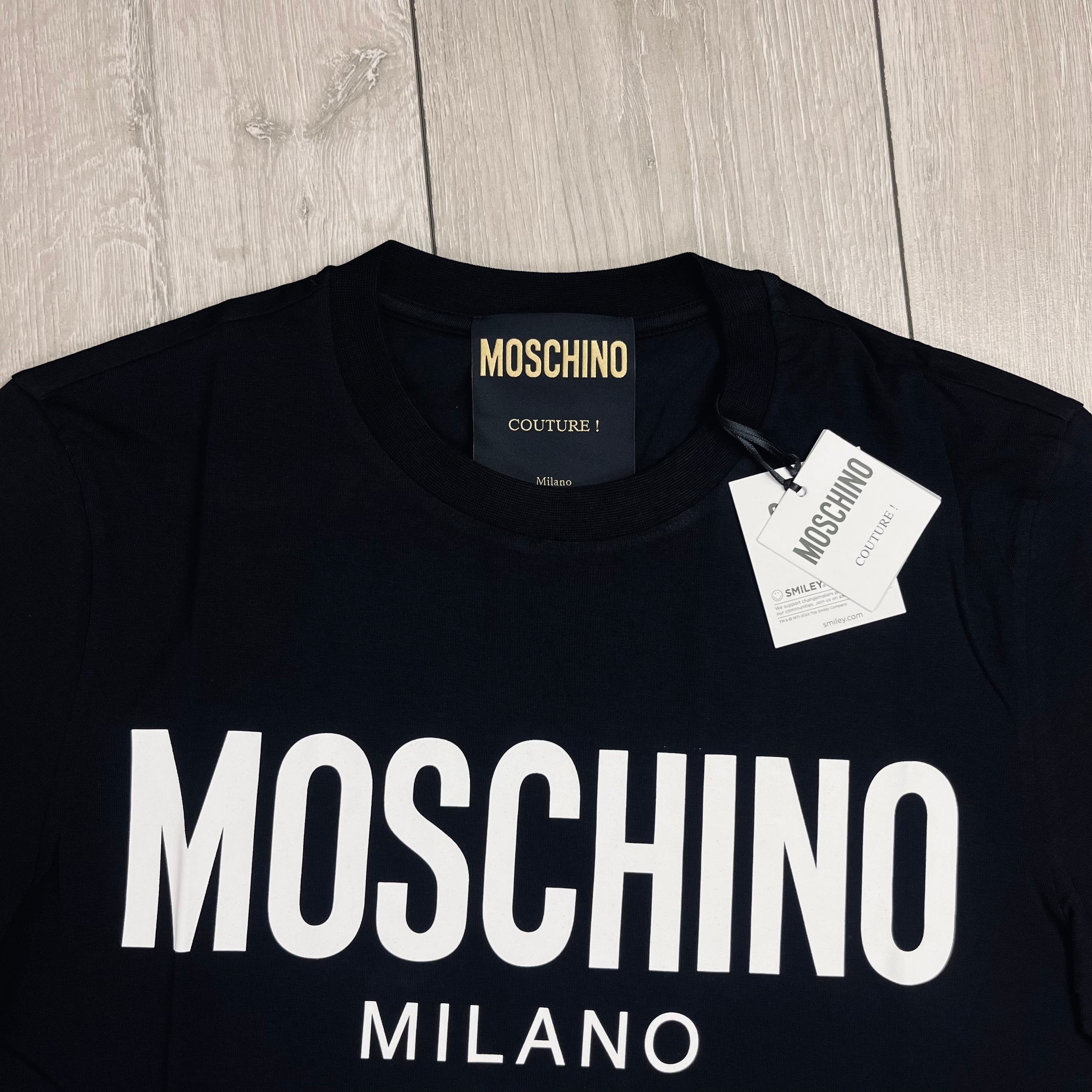 Moschino Smiley T-Shirt - Black