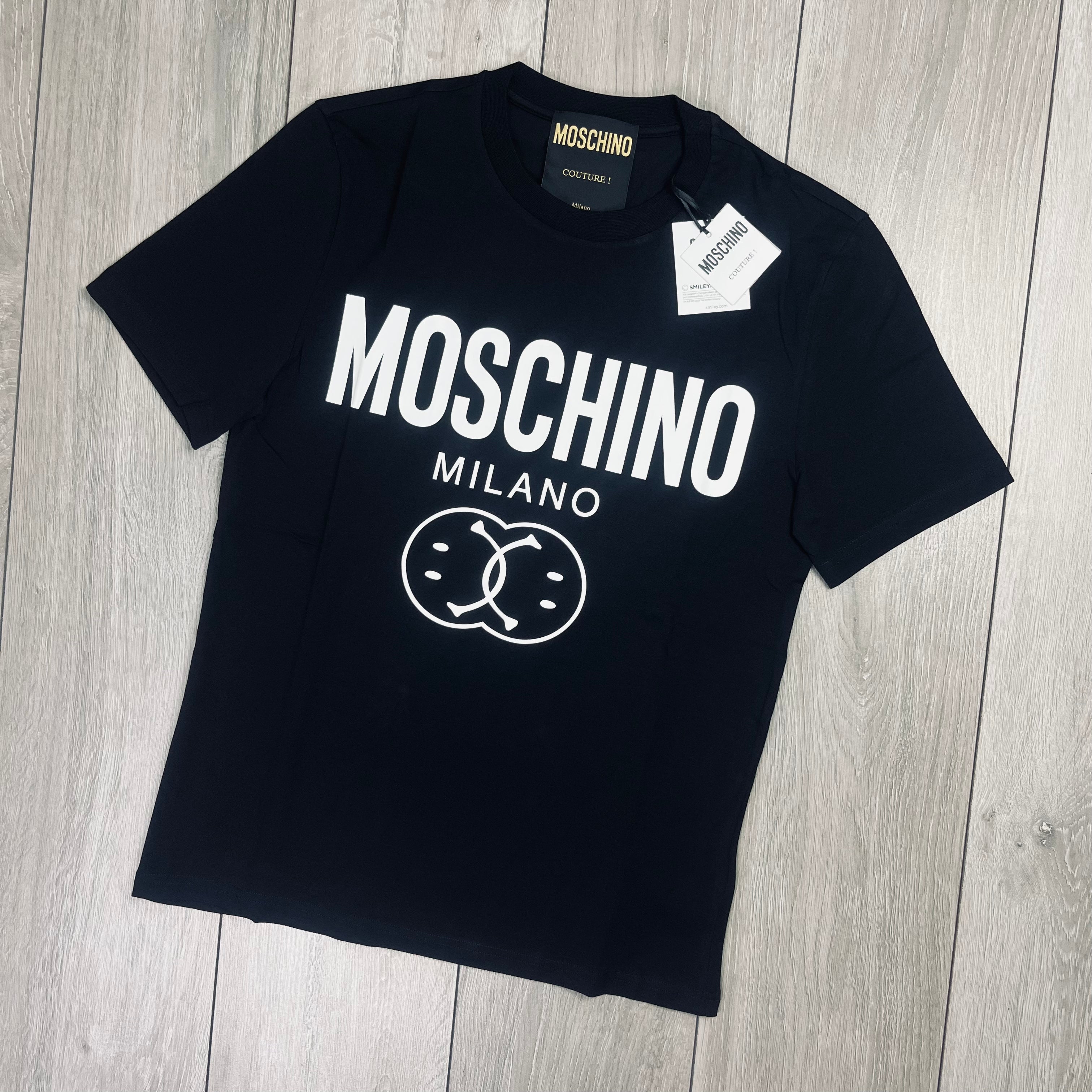 Moschino Smiley T-Shirt - Black