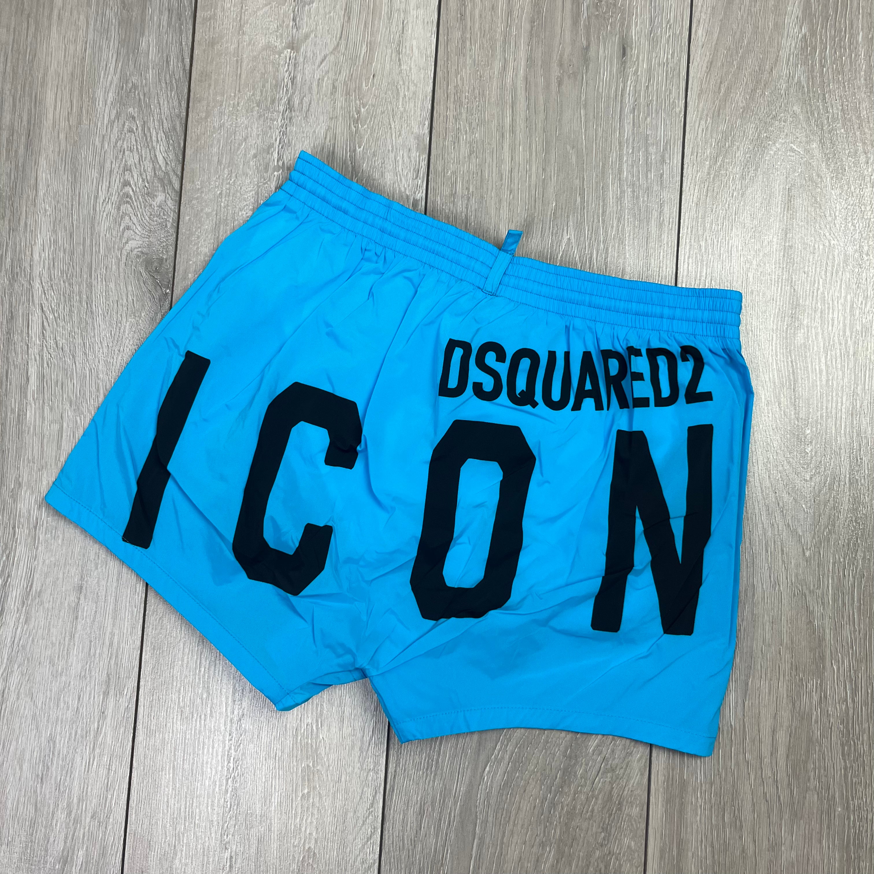 DSQUARED2 ICON Swim Shorts - Miami Blue