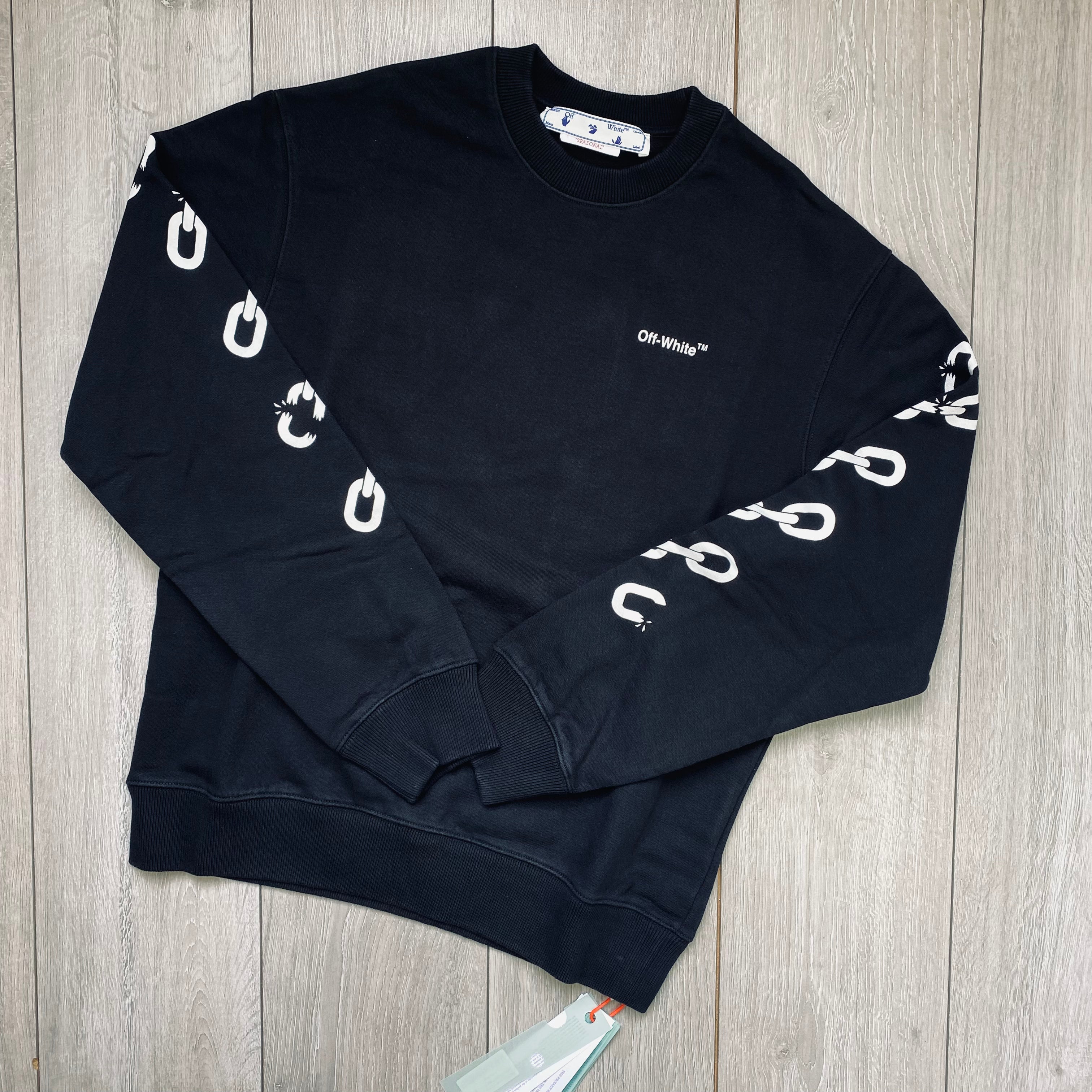 Off-White Chain Arrows Sweatshirt - Black