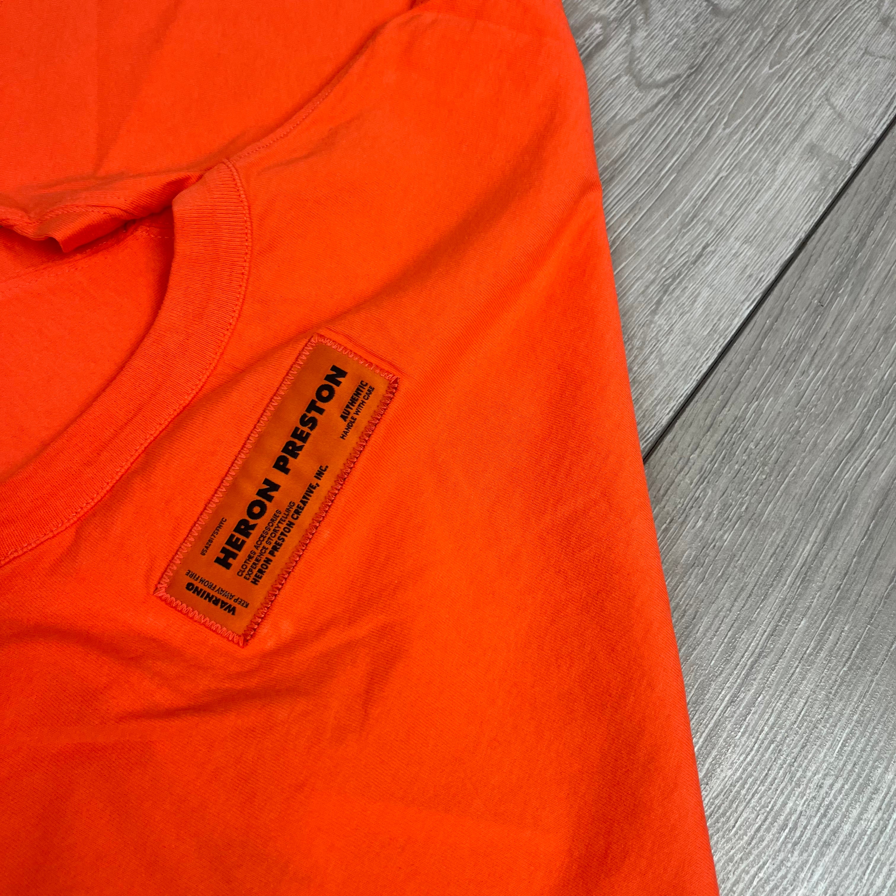 Heron Preston Graphic T-Shirt - Orange